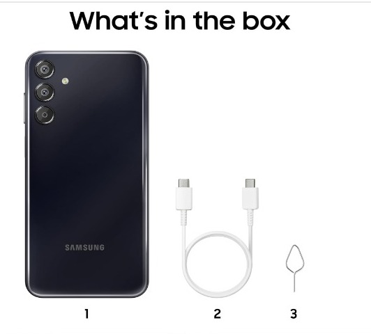 Samsung Galaxy F15 5G (Ash Black, 128 GB STORAGE) (6 GB RAM)