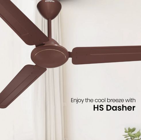 Crompton High Speed Dasher (Brown Color) 1200 MM 3 Blade Ceiling Fan