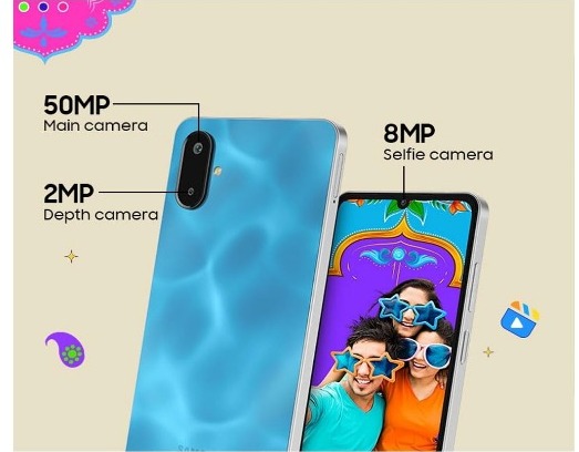 Samsung Galaxy F06 5G (Bahama Blue)