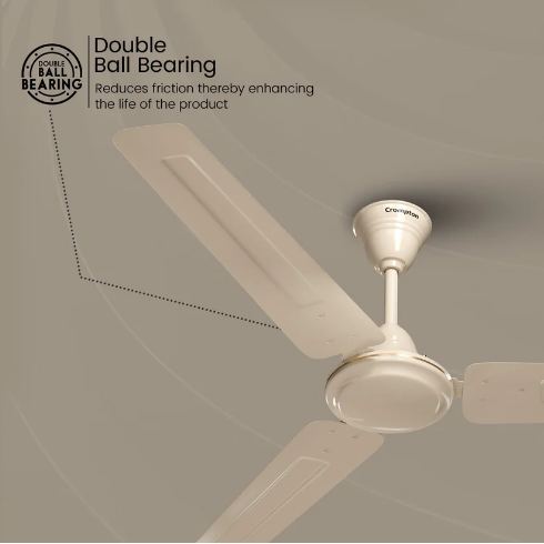 Crompton Surebreeze Sea Breeze 1200 MM 3 Blade Star Rated Ceiling Fan