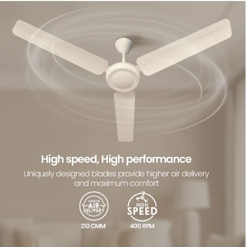 Crompton Surebreeze Gallop 1200 MM 3 Blade Ceiling Fan