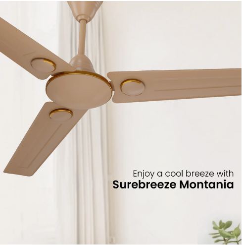 Crompton Surebreeze Montania 1200 MM 3 Blade Ceiling Fan