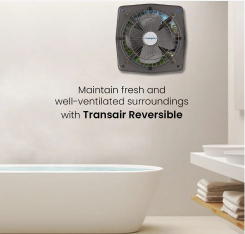 Crompton Transair (Grey) 150 MM 4 Blade Exhaust Fan
