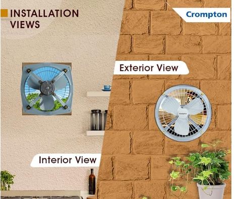 Crompton Drift air (Silver) 150 MM 3 Blade Exhaust Fan