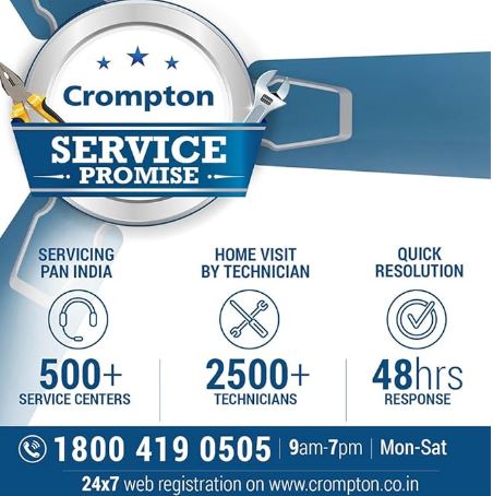 Crompton Drift air (Silver) 150 MM 3 Blade Exhaust Fan