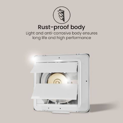 Crompton Brisk Air Plus 150 MM 5 Blade Exhaust Fan