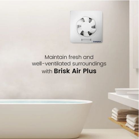 Crompton Brisk Air Plus 200 MM 5 Blade Exhaust Fan