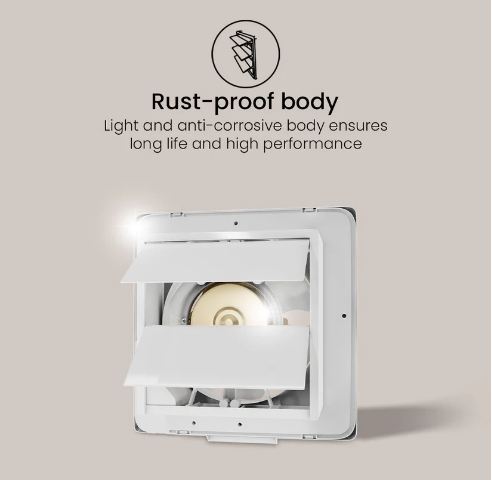 Crompton Brisk Air Plus 200 MM 5 Blade Exhaust Fan
