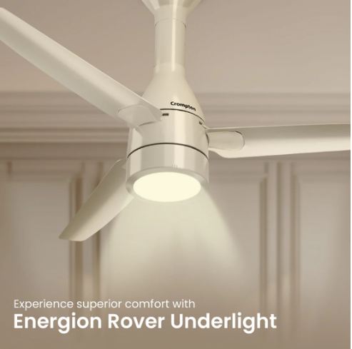 Crompton Energion Roverr Underlight BLDC 1200 MM 3 Blade Ceiling Fan