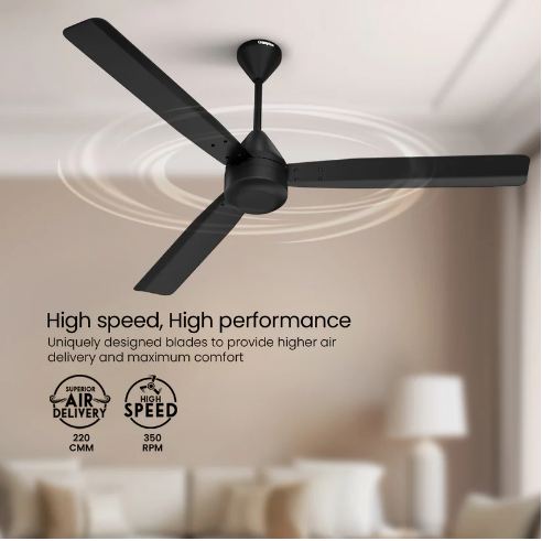 Crompton Energion Groove Remote Anti Dust BLDC 1200 MM 3 Blade Ceiling Fan