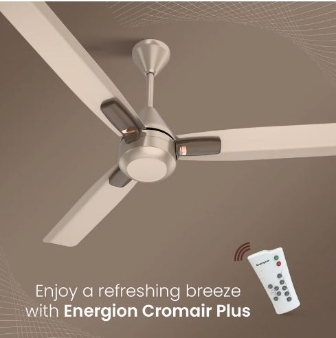 Crompton Energion Groove Plus BLDC 1200 MM 3 Blade Ceiling Fan