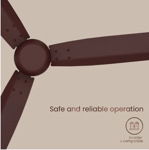 Crompton Energion Groove Regmote BLDC 1200 MM 3 Blade Ceiling Fan