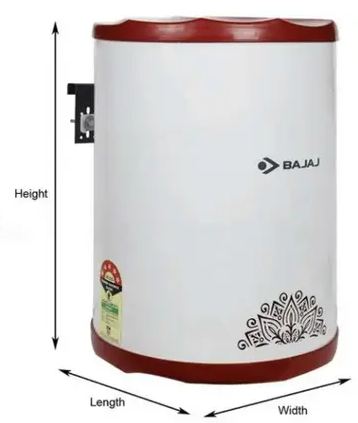 BAJAJ FIERRO 15L 2KW Storage Water Geyser (White)