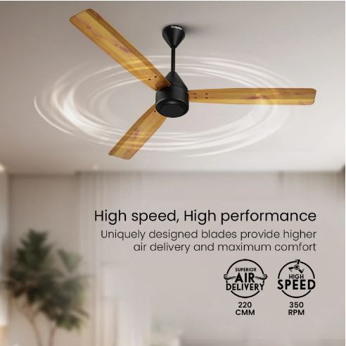 Crompton Energion Groove Remote Anti Dust BLDC 1200 MM 3 Blade Ceiling Fan