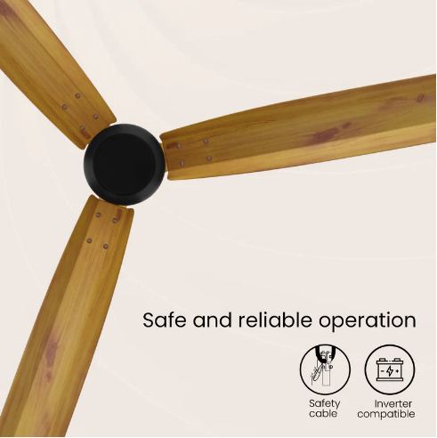 Crompton Energion Groove Remote Anti Dust BLDC 1200 MM 3 Blade Ceiling Fan