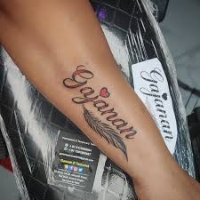 Name & Lettering Tattoo Design Services